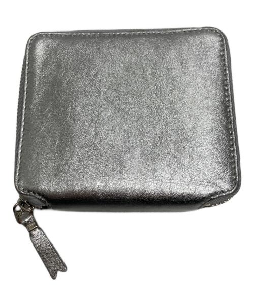 COMME des GARCONS（コムデギャルソン）COMME des GARCONS (コムデギャルソン) ZIP WALLET シルバーの古着・服飾アイテム