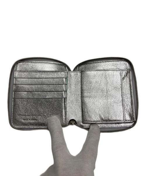 COMME des GARCONS（コムデギャルソン）COMME des GARCONS (コムデギャルソン) ZIP WALLET シルバーの古着・服飾アイテム