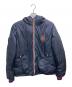 GUCCI（グッチ）の古着「スネークワッペンダウンジャケット」｜ネイビー