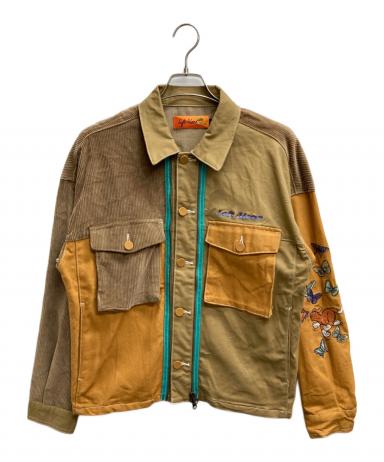 【最終値下げ】left alone レフトアローン ボアジャケット  古着 中古・古着通販】Left Alone (レフトアローン) 刺繍入りコーデュロイ