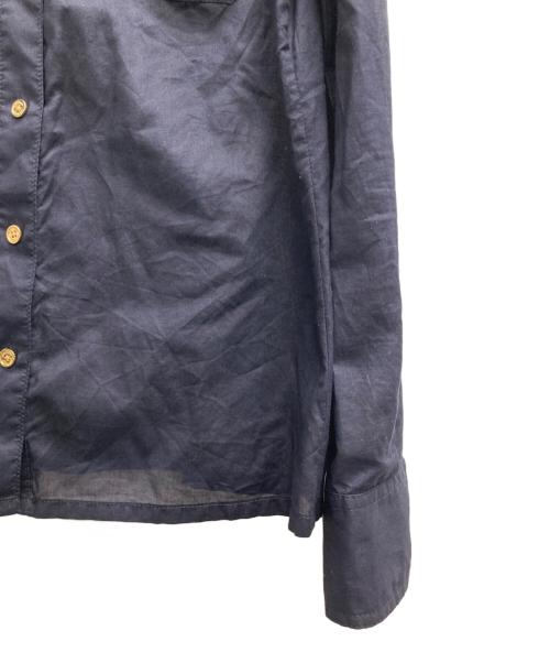 TORY BURCH（トリーバーチ）TORY BURCH (トリーバーチ) 金釦シャツ ネイビー サイズ:2の古着・服飾アイテム