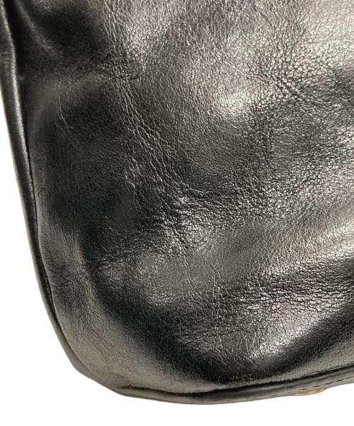 TORY BURCH（トリーバーチ）TORY BURCH (トリーバーチ) レザートートバッグ ブラックの古着・服飾アイテム