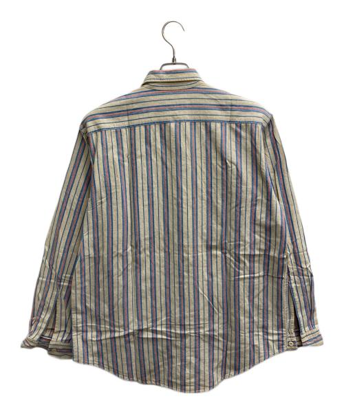 SUGAR CANE（シュガーケーン）SUGAR CANE (シュガーケーン) ストライプシャツ ベージュ サイズ:表記なしの古着・服飾アイテム