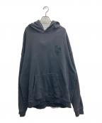 Lafayetteラファイエット）の古着「PIGMENT DYED LF LOGO HOODIE」｜ブラック