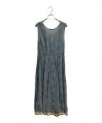 Audrey and John Wadオードリーアンドジョンワッド）の古着「ノースリーブワンピース」｜ネイビー