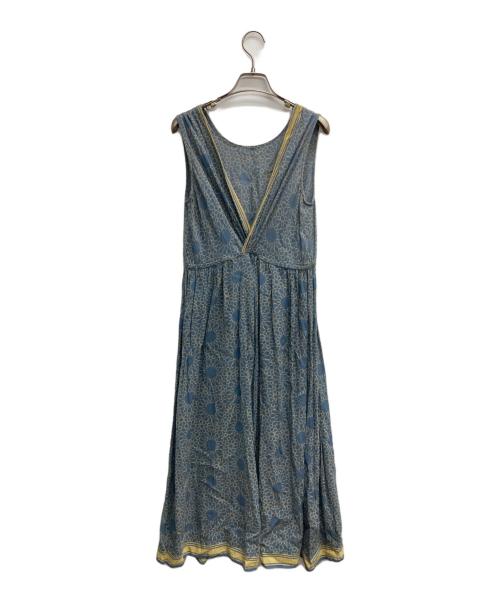 Audrey and John Wad（オードリーアンドジョンワッド）Audrey and John Wad (オードリーアンドジョンワッド) ノースリーブワンピース ネイビー サイズ:Fの古着・服飾アイテム