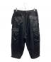 JUNYA WATANABE MAN (ジュンヤワタナベマン) 24SS 綿裏毛×ナイロン Cargo Pants ブラック サイズ:S：22000円