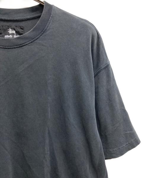stussy（ステューシー）stussy (ステューシー) GARMENT DYED SS TEE ブラック サイズ:XLの古着・服飾アイテム