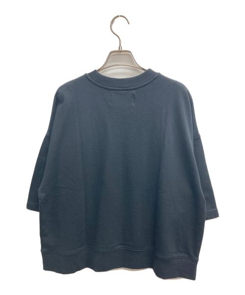 Calvin Klein Jeans（カルバンクラインジーンズ）Calvin Klein Jeans (カルバンクラインジーンズ) S/Sロゴスウェット ブラック サイズ:Sの古着・服飾アイテム