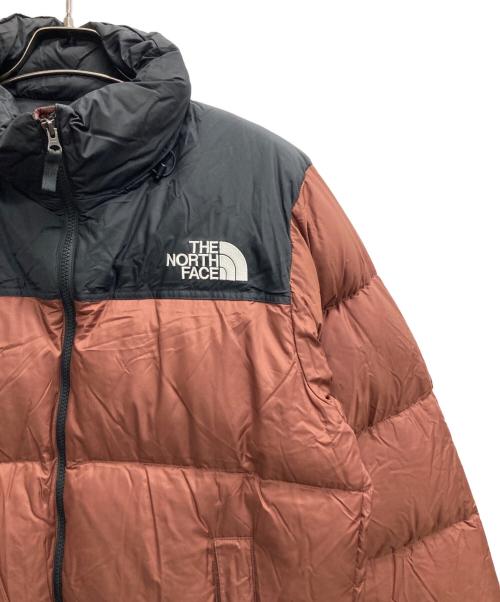 THE NORTH FACE（ザ ノース フェイス）THE NORTH FACE (ザ ノース フェイス) NUPTSE JACKET / ダウンジャケット ブラウン×ブラック サイズ:XLの古着・服飾アイテム