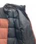 中古・古着 THE NORTH FACE (ザ ノース フェイス) NUPTSE JACKET / ダウンジャケット ブラウン×ブラック サイズ:XL：16000円