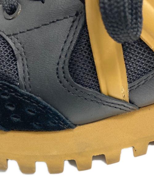 EMPORIO ARMANI（エンポリオ アルマーニ）EMPORIO ARMANI (エンポリオアルマーニ) ローカットスニーカー ブラック サイズ:42の古着・服飾アイテム