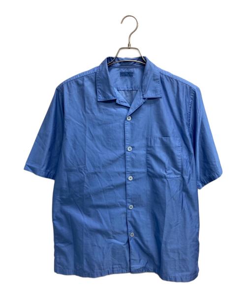 COMME des GARCONS HOMME（コムデギャルソン オム）COMME des GARCONS HOMME (コムデギャルソン オム) オープンカラーシャツ ブルー サイズ:表記無しの古着・服飾アイテム