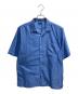 COMME des GARCONS HOMME（コムデギャルソン オム）の古着「オープンカラーシャツ」｜ブルー