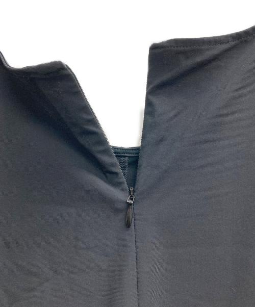 icB（アイシービー）icB (アイシービー) ストレッチドルマンブラウス ブラック サイズ:XLの古着・服飾アイテム