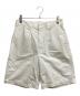 COMME des GARCONS HOMME（コムデギャルソン オム）の古着「ショートパンツ」｜ホワイト