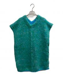 MAISON SPECIAL（メゾンスペシャル）の古着「2WAYニット」｜グリーン