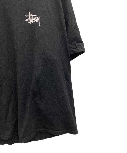 stussy（ステューシー）stussy (ステューシー) ロゴプリントTシャツ ブラック サイズ:XLの古着・服飾アイテム