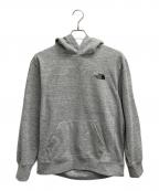 THE NORTH FACEザ ノース フェイス）の古着「バックスクエアロゴフーディ」｜グレー