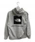 THE NORTH FACE (ザ ノース フェイス) バックスクエアロゴフーディ グレー サイズ:L：6000円