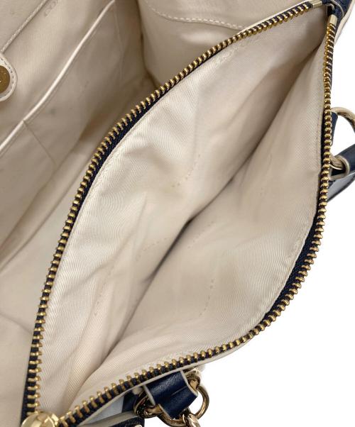 COACH（コーチ）COACH (コーチ) 2WAYバッグ ネイビーの古着・服飾アイテム