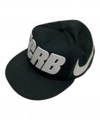 F.C.R.B.×NIKEエフシーレアルブリストル×ナイキ）の古着「BIG LOGO SNAPBACK CAP」｜ブラック