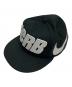 F.C.R.B.（エフシーレアルブリストル）の古着「BIG LOGO SNAPBACK CAP」｜ブラック
