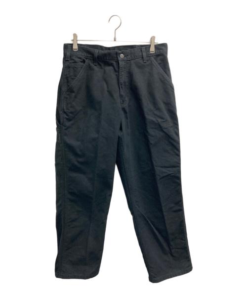 CarHartt（カーハート）CarHartt (カーハート) Loose Fit Washed Duck Utility Work Pant ブラック サイズ:W34の古着・服飾アイテム