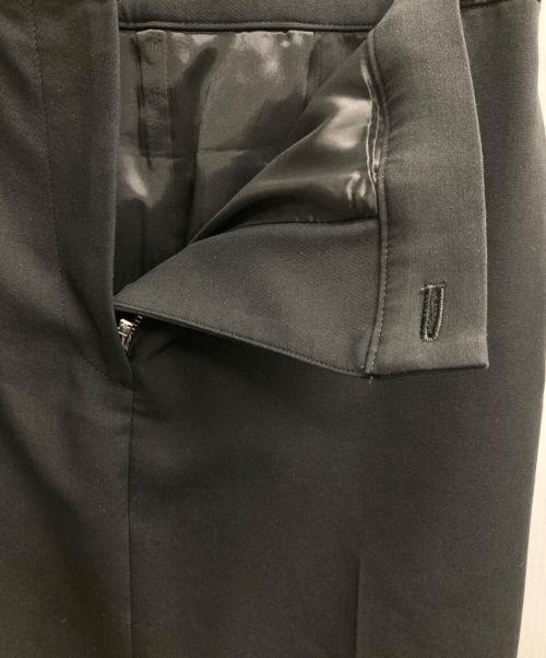 Whim Gazette（ウィムガゼット）Whim Gazette (ウィムガゼット) フロントスリットスカート ネイビー サイズ:36の古着・服飾アイテム