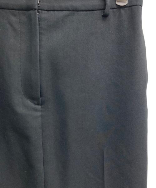 Whim Gazette（ウィムガゼット）Whim Gazette (ウィムガゼット) フロントスリットスカート ネイビー サイズ:36の古着・服飾アイテム