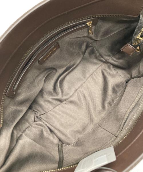 UNTITLED（アンタイトル）UNTITLED (アンタイトル) シュリンクキルトトートバッグ 未使用品の古着・服飾アイテム