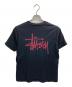 stussy (ステューシー) ロゴプリントTシャツ ブラック サイズ:S：4000円