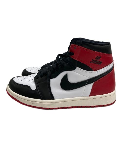 NIKE（ナイキ）NIKE (ナイキ) Air Jordan 1 Retro High OG / エアジョーダン1レトロ ホワイト×レッド×ブラック サイズ:26.5の古着・服飾アイテム