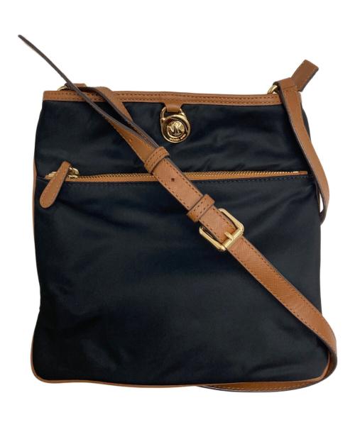 MICHAEL KORS（マイケル・コース）MICHAEL KORS (マイケルコース) ショルダーバッグ ブラックの古着・服飾アイテム