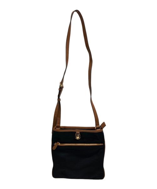 MICHAEL KORS（マイケル・コース）MICHAEL KORS (マイケルコース) ショルダーバッグ ブラックの古着・服飾アイテム