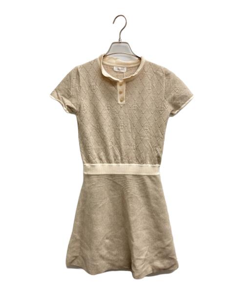 darich（ダーリッチ）Darich (ダーリッチ) マカロンミニワンピース ブラウン サイズ:F 未使用品の古着・服飾アイテム