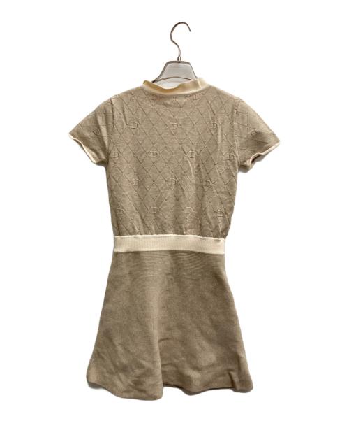 darich（ダーリッチ）Darich (ダーリッチ) マカロンミニワンピース ブラウン サイズ:F 未使用品の古着・服飾アイテム