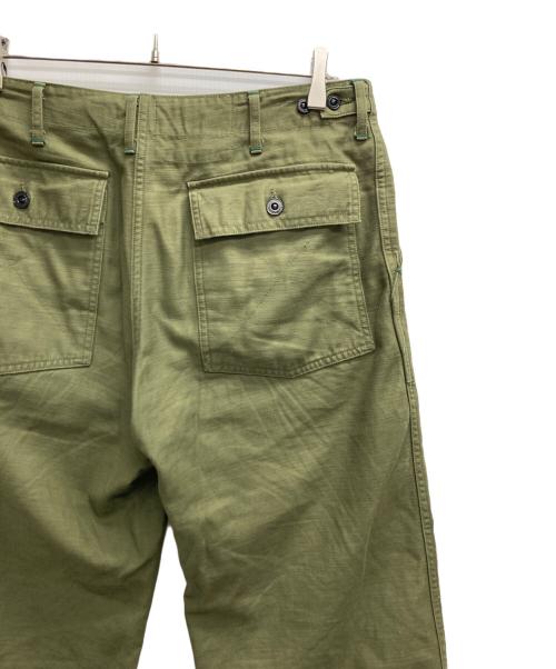 BURGUS PLUS（バーガスプラス）BURGUS PLUS (バーガスプラス) ベイカーパンツ オリーブ サイズ:32の古着・服飾アイテム