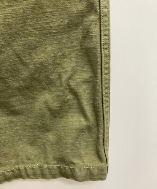 BURGUS PLUS（バーガスプラス）BURGUS PLUS (バーガスプラス) ベイカーパンツ オリーブ サイズ:32の古着・服飾アイテム