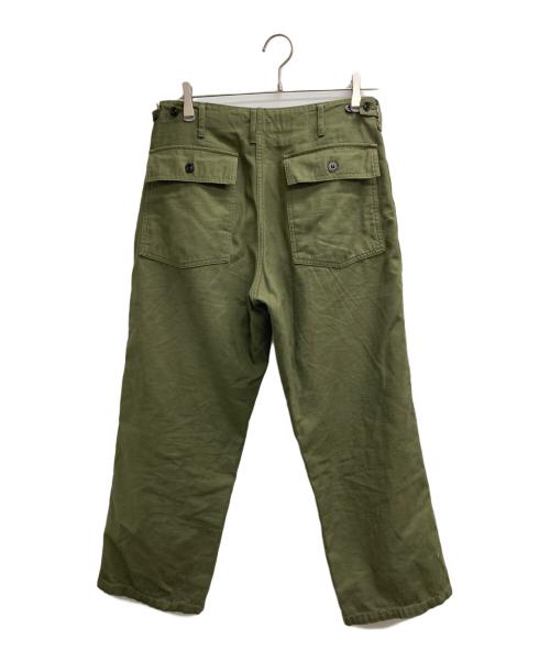 BURGUS PLUS（バーガスプラス）BURGUS PLUS (バーガスプラス) ベイカーパンツ オリーブ サイズ:32の古着・服飾アイテム