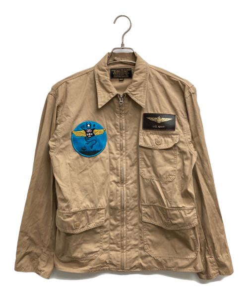 SESSLER（セスラー）SESSLER (セスラー) M-421Aフライトジャケット ベージュ サイズ:Sの古着・服飾アイテム