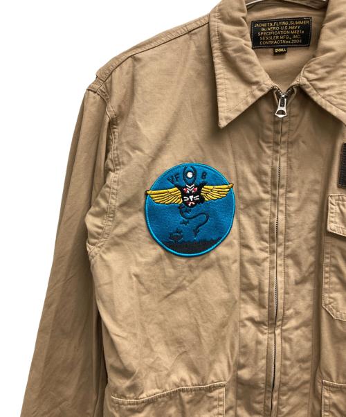 SESSLER（セスラー）SESSLER (セスラー) M-421Aフライトジャケット ベージュ サイズ:Sの古着・服飾アイテム