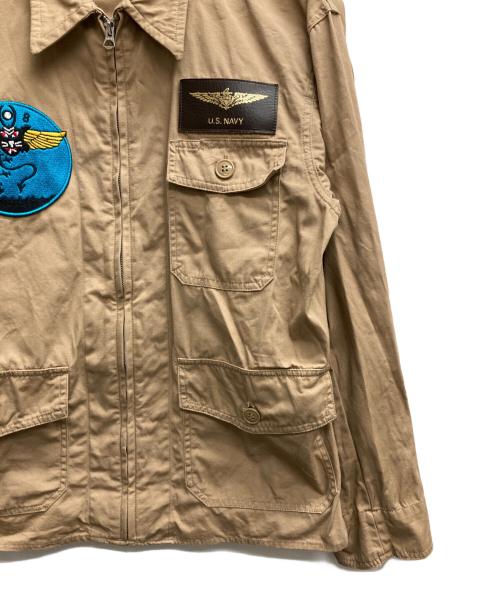 SESSLER（セスラー）SESSLER (セスラー) M-421Aフライトジャケット ベージュ サイズ:Sの古着・服飾アイテム