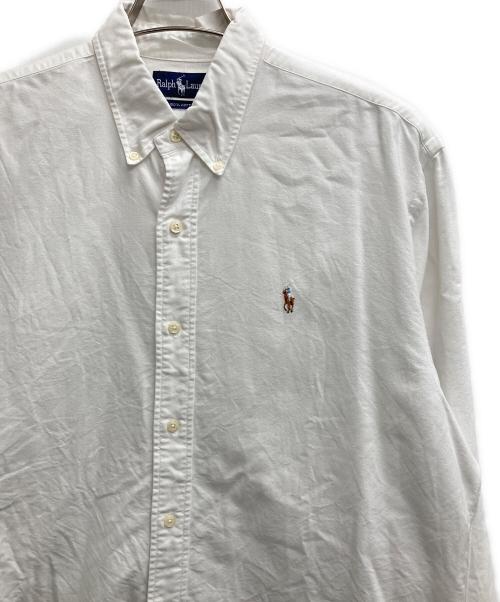 POLO RALPH LAUREN（ポロ・ラルフローレン）POLO RALPH LAUREN (ポロ・ラルフローレン) ボタンダウンシャツ ホワイト サイズ:16−33の古着・服飾アイテム