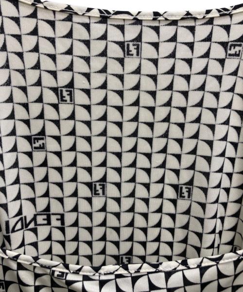 FENDI（フェンディ）FENDI (フェンディ) 総柄キャミソールワンピース ホワイト サイズ:42の古着・服飾アイテム