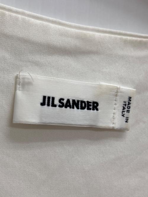 JIL SANDER（ジルサンダー）JIL SANDER (ジルサンダー) ノースリーブカットソー ホワイト サイズ:不明（実寸サイズをご確認ください）の古着・服飾アイテム