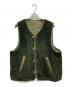 ARMY TWILL（アーミーツイル）の古着「リバーシブルボアベスト」｜オリーブ