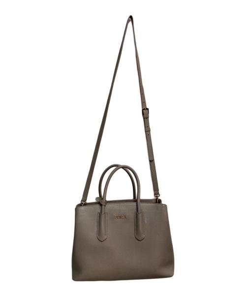FURLA（フルラ）FURLA (フルラ) TESSA 2WAYショルダーバッグ ブラウンの古着・服飾アイテム