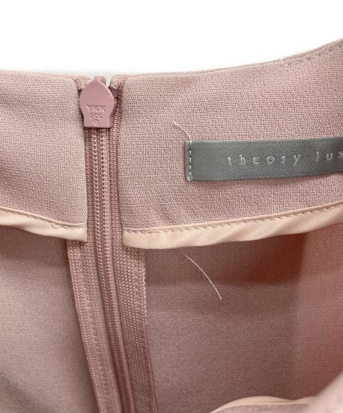 theory luxe（セオリーリュクス）theory luxe (セオリーリュクス) Row Crepe ブラウス ピンク サイズ:32の古着・服飾アイテム