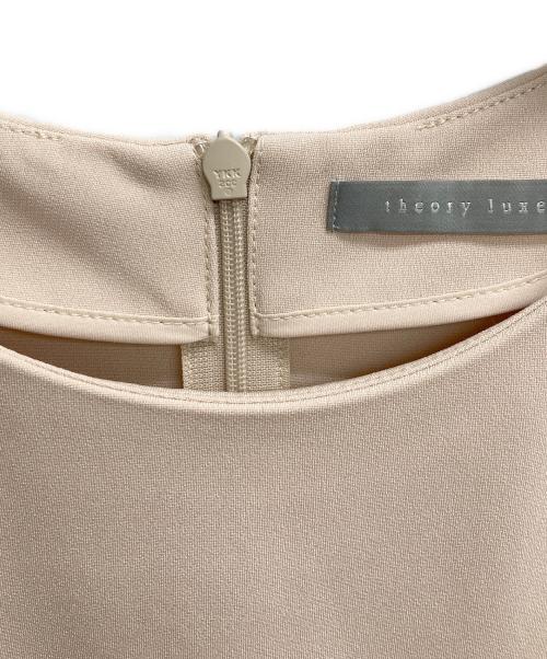 theory luxe（セオリーリュクス）theory luxe (セオリーリュクス) Live2 Soren str ブラウス ベージュ サイズ:32の古着・服飾アイテム